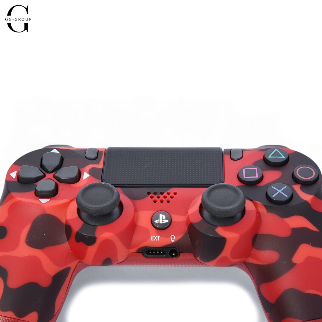 Джойстик DualShock PS4 RD-00-28 Червоний камуфляж високої якості